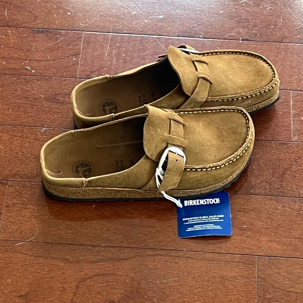 Birkenstock Tan Loafers Slip-On Comfort